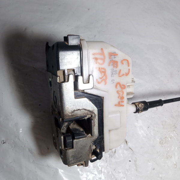 Fechadura Porta Traseira Esquerda Citroen C3 2009