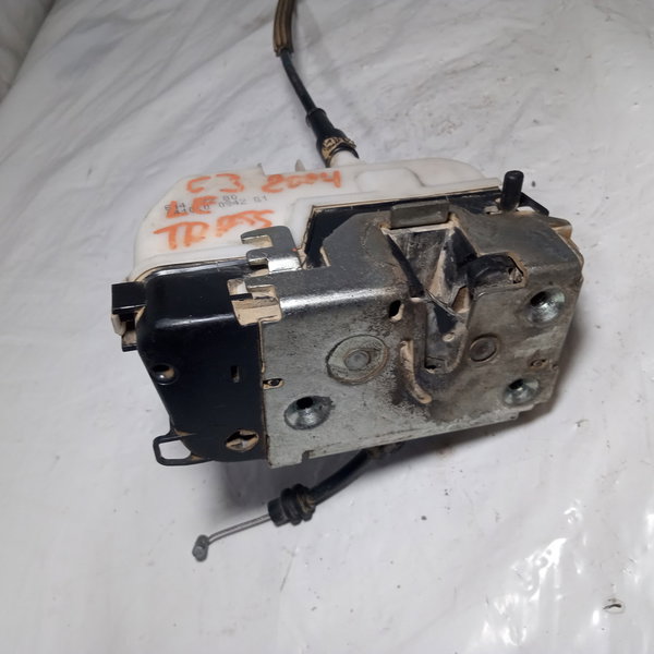 Fechadura Porta Traseira Esquerda Citroen C3 2009