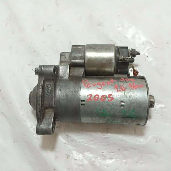 Motor De Arranque Peugeot 206 1.6 16v 2005 Usado