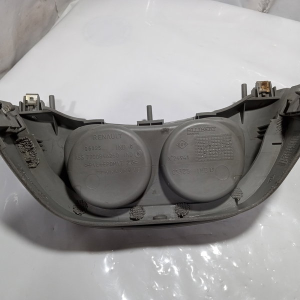 Acabamento Painel Porta Copos Renault Scenic 2003 Cinza