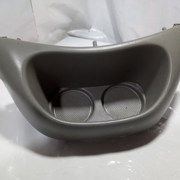 Acabamento Painel Porta Copos Renault Scenic 2003 Cinza