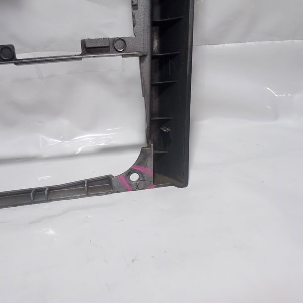 Moldura Painel Central Botão Alerta Gm Vectra 2007 Cinza