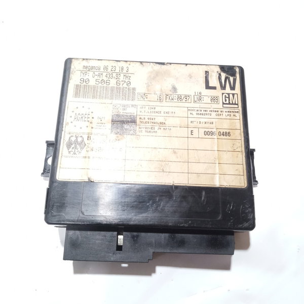 Módulo Central Alarme De Vidro Gm Vectra 1999