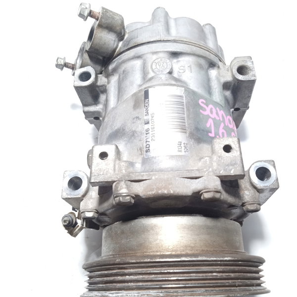 Compressor Ar Condicionado Renault Sandero 1.6 2008