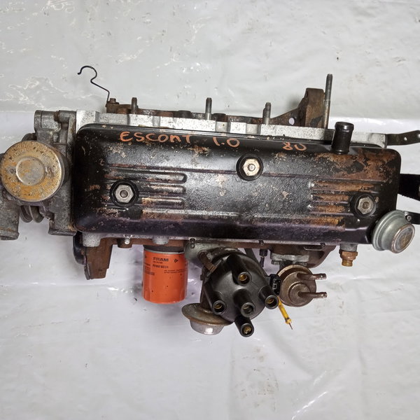 Motor Parcial Ford Escort 1.0 8v 1989 Sem Plaqueta