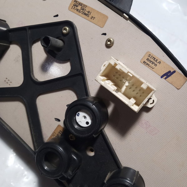 Painel De Instrumentos Peugeot 206 2005 Preto