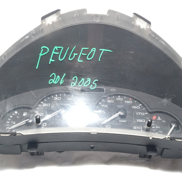 Painel De Instrumentos Peugeot 206 2005 Preto