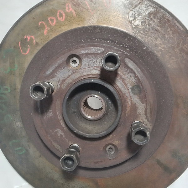 Montante Com Disco Dianteiro Direito Citroen C3 2009 Usado