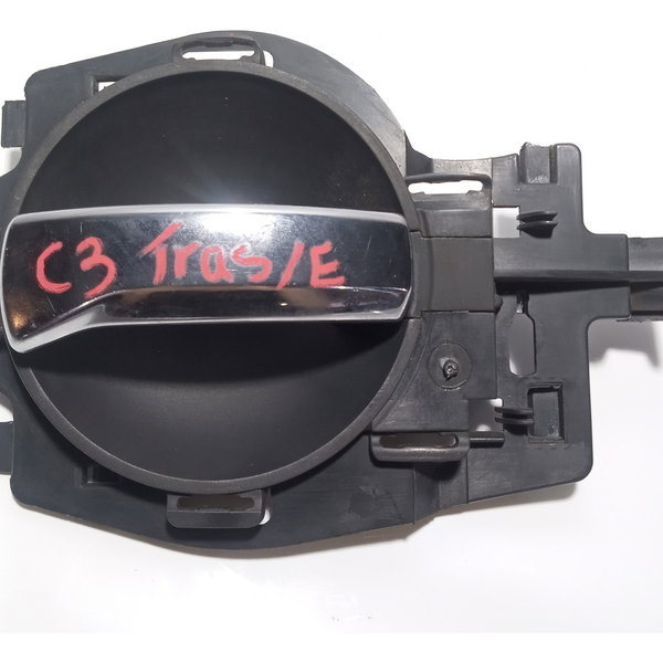 Maçaneta Interna  Porta Traseira Esquerda Citroen C3 2009 Traseira