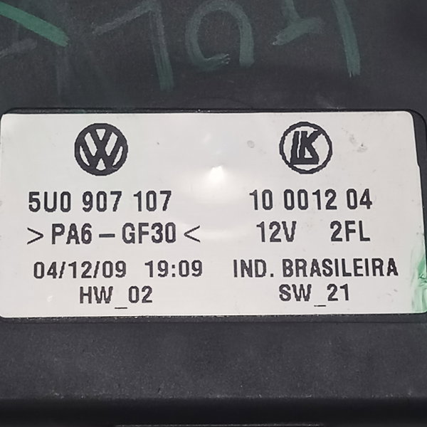 Módulo De Controle Eletrônico Vw Gol G5 2010