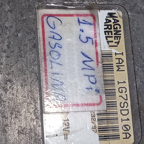 Módulo Injeção Fiat Palio 1.0 8v 1997 Iaw1g7sd10a