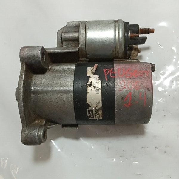 Motor De Arranque Partida Peugeot 206 1.4 Usado