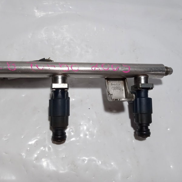 Flauta Com Bicos Injetores Audi A4 1.8 Turbo 2005
