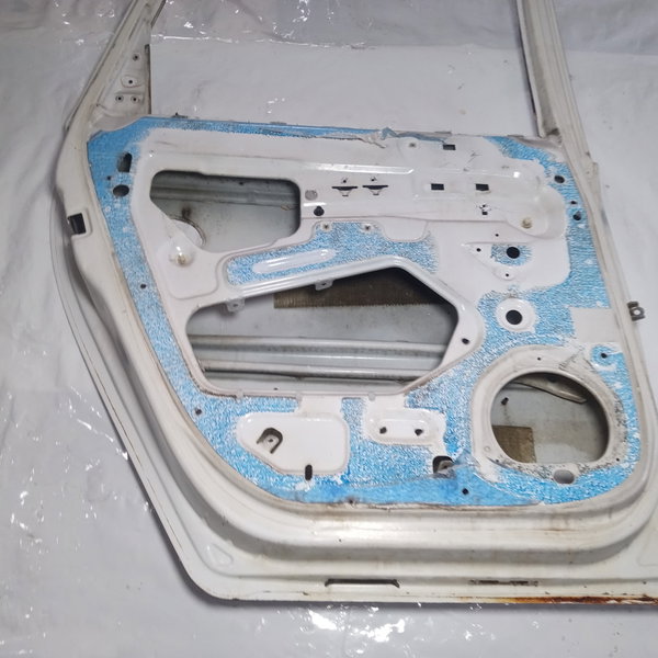 Porta Gm Meriva 2005 Traseira Esquerda 4p  Traseira Esquerdo Branco
