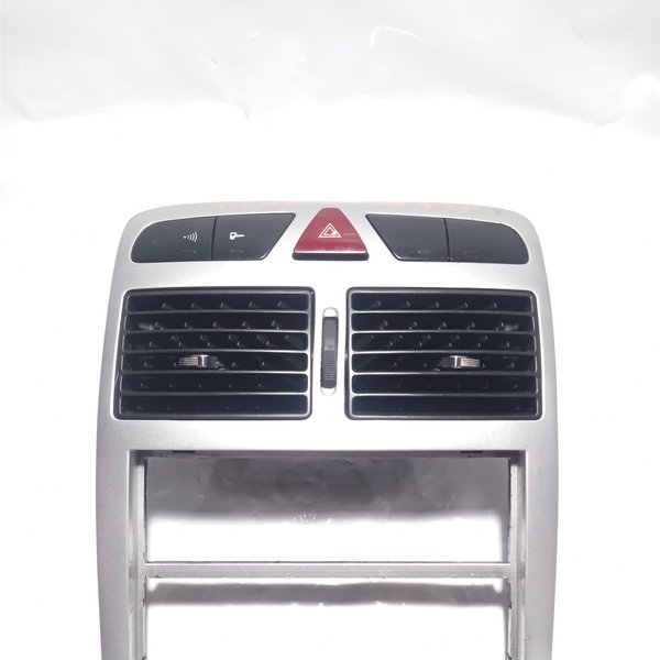 Moldura Difusor Painel Central Rádio Peugeot 307 2006