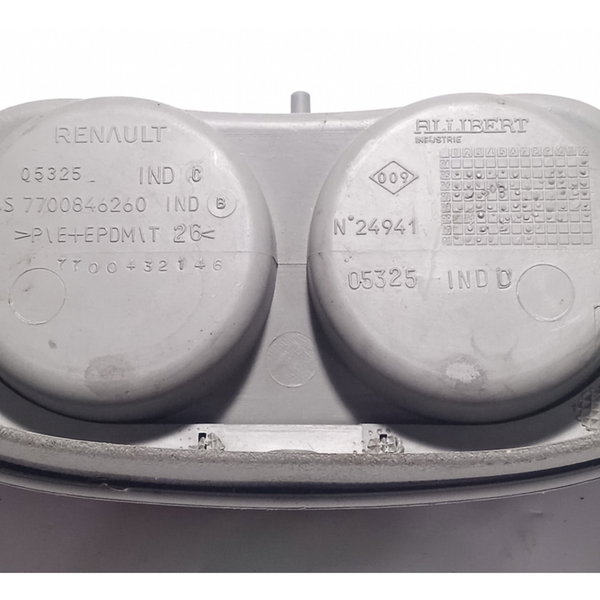 Porta Copos Central Renault Scenic 2001 Cinza