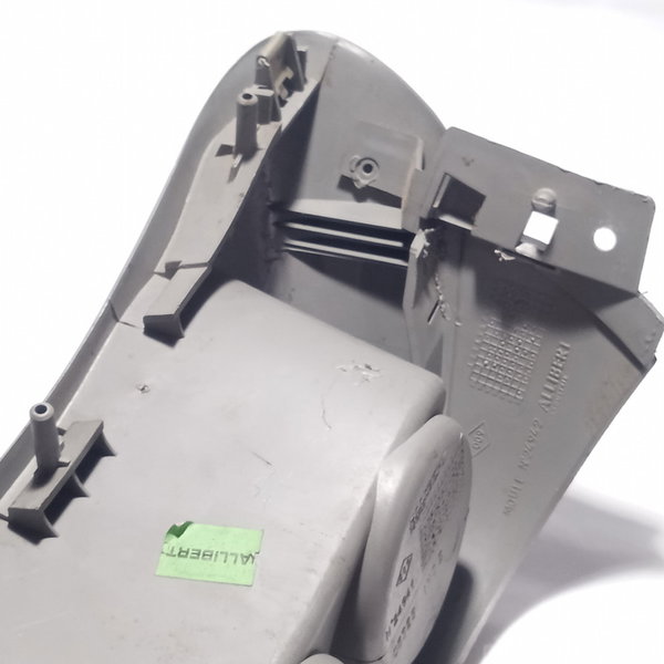 Porta Copos Central Renault Scenic 2001 Cinza