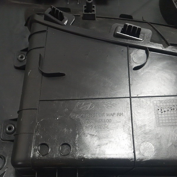 Forro De Porta Traseiro Hyundai Elantra 2012 Usado