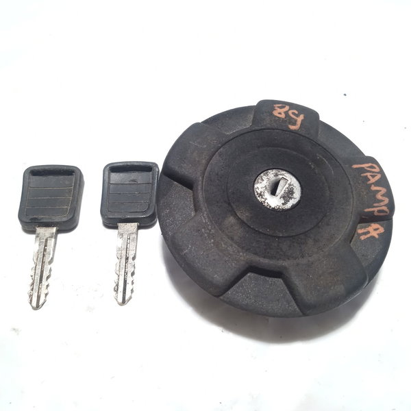Tampa Do Tanque Gasolina Pampa 1989 Preto 1989