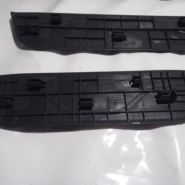 Soleira Porta Hyundai Elantra 2012 Kit Preto