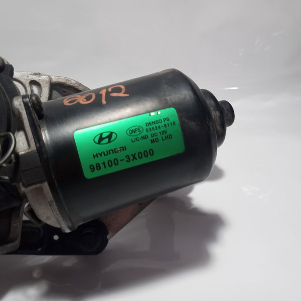 Motor Limpador Parabrisa Com Galhada Hyundai Elantra 2012
