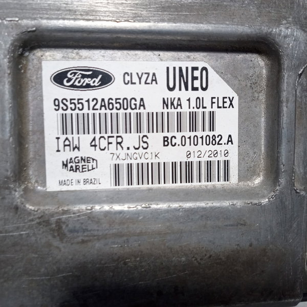 Módulo Injeção Ford Ka 2010 1.0