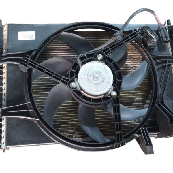 Radiador Condensador Ventoinha Fiat Siena 2010 Original