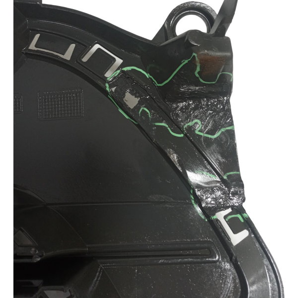 Grade Dianteira Central Do Ford Ka  2012 Com Detalhes Fosco