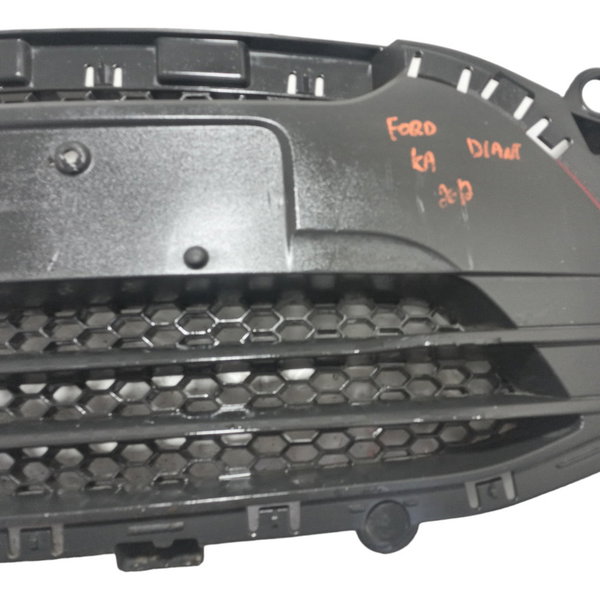Grade Dianteira Central Do Ford Ka  2012 Com Detalhes Fosco