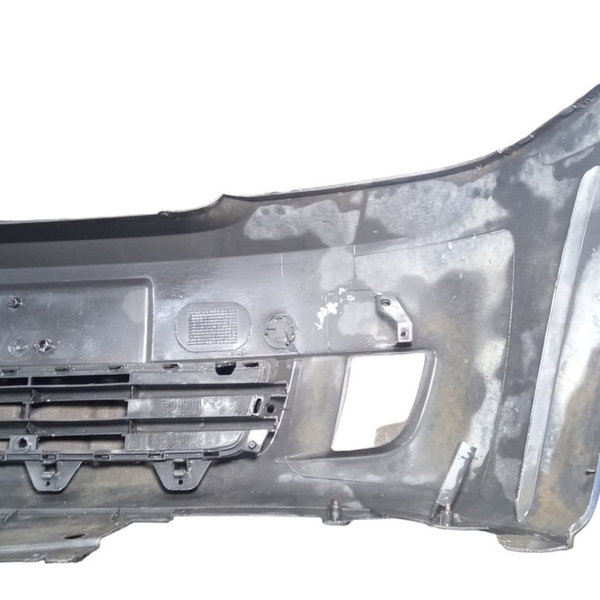 Parachoque Dianteiro Gm Meriva 2005 Com Farol Milha Usado Azul