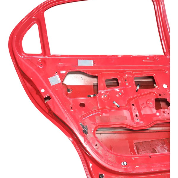 Porta Traseira Esquerda Do Gol G6 2010 4p Usado Traseira Esquerdo Vermelho