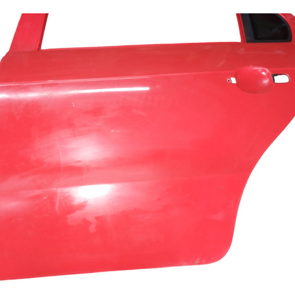 Porta Traseira Esquerda Do Gol G6 2010 4p Usado Traseira Esquerdo Vermelho