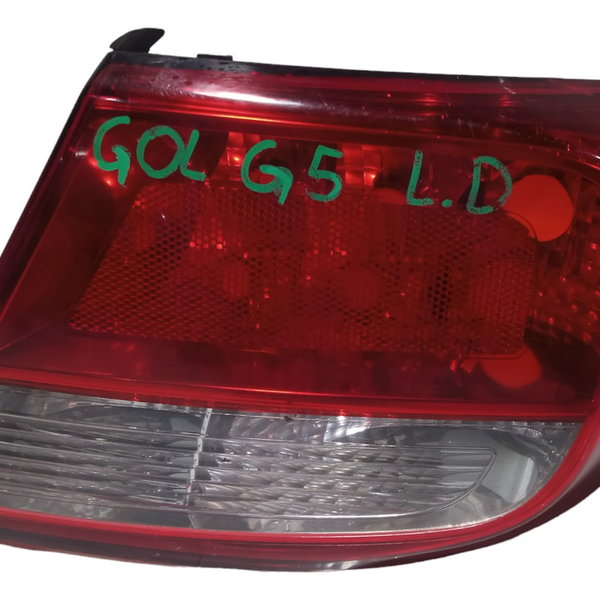 Lanterna Traseira Direita Volkswagen Gol G5 2012 Direito Vermelho