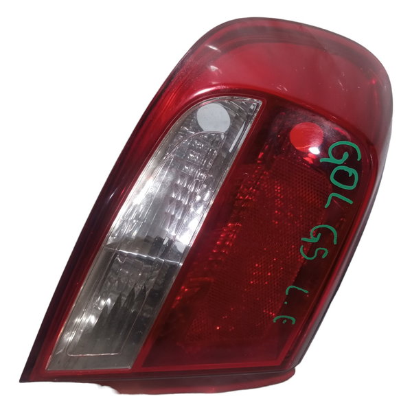 Lanterna Traseira Esquerda Volkswagen Gol G5 2012 Esquerdo Vermelho