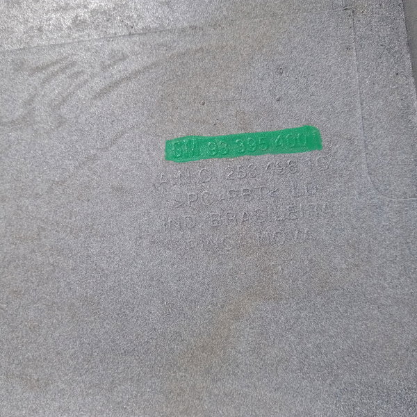 Moldura Lanterna Traseira Lado Direito Meriva 2012 Branco
