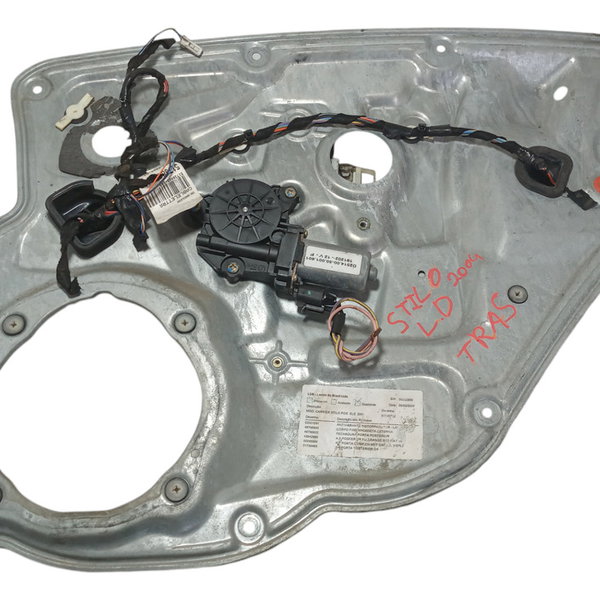 Máquina De Vidro Fiat Stilo 2005 Direito Traseiro Usado