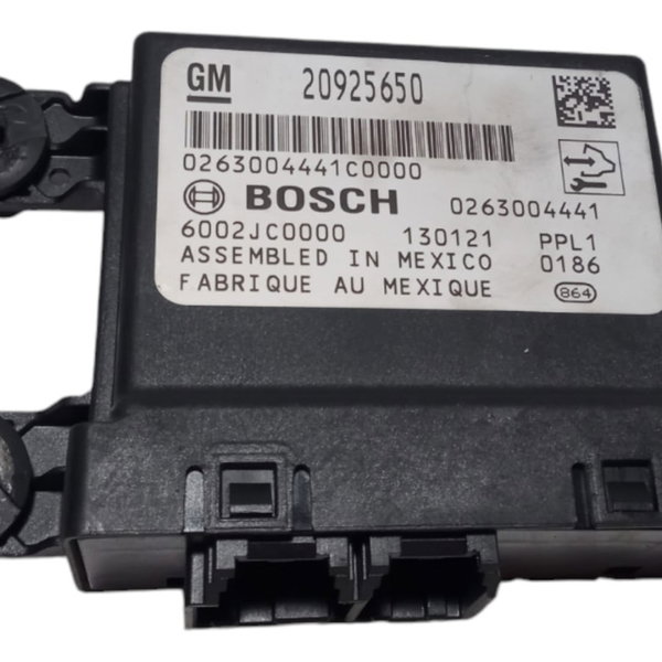 Módulo Sensor Estacionamento Gm Trailblazer 3.6 V6 2013 Preto