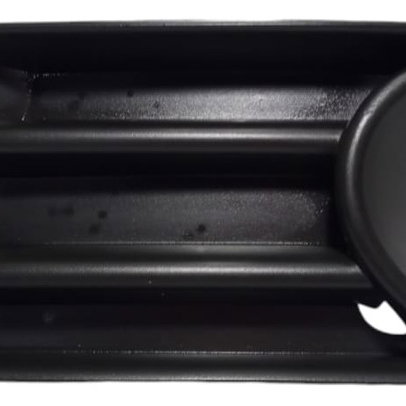 Moldura Farol Milha Lado Esquerdo Vw Gol G5 2010 Preto Esquerdo