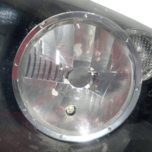 Farol Esquerdo Ford Ecosport 2005 Com Detalhe Esquerdo
