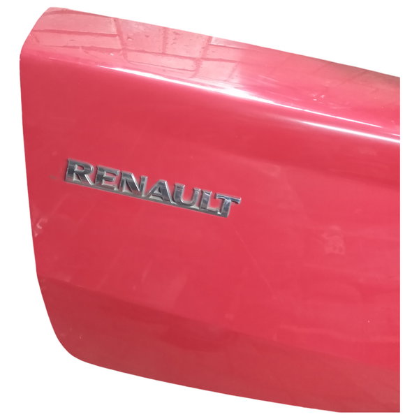 Capo Traseiro Tampa Renault Logan 2010 Vermelho Usado Vermelho