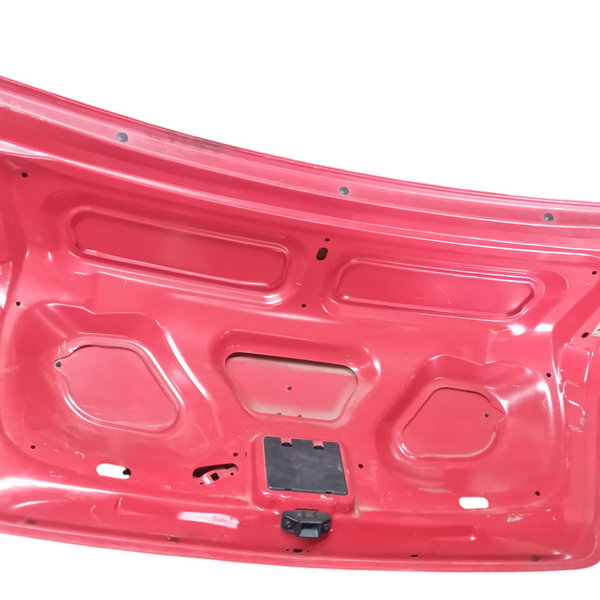 Capo Traseiro Tampa Renault Logan 2010 Vermelho Usado Vermelho