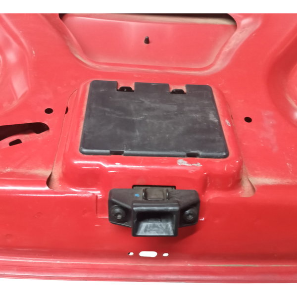Capo Traseiro Tampa Renault Logan 2010 Vermelho Usado Vermelho