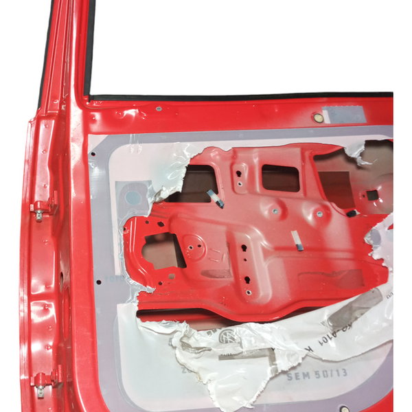 Porta Vw Gol G5 Traseira 2010 Direita Usado Traseira Direito Vermelho