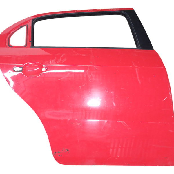 Porta Vw Gol G5 Traseira 2010 Direita Usado Traseira Direito Vermelho
