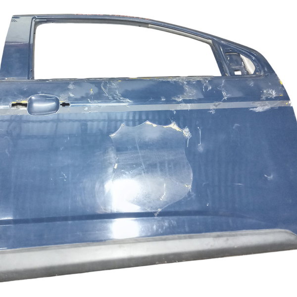 Porta Dianteira Direita Triblazer 2013 Detalhes Usado Dianteira Direito Azul
