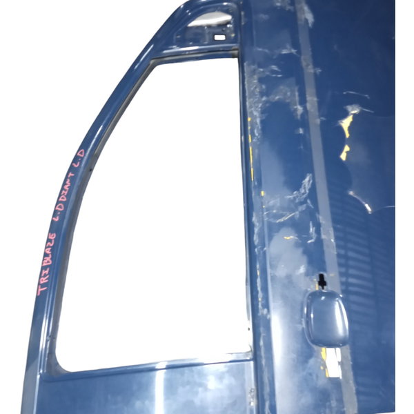 Porta Dianteira Direita Triblazer 2013 Detalhes Usado Dianteira Direito Azul