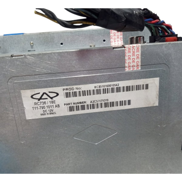 Rádio Som Original Chery Tiggo 2010