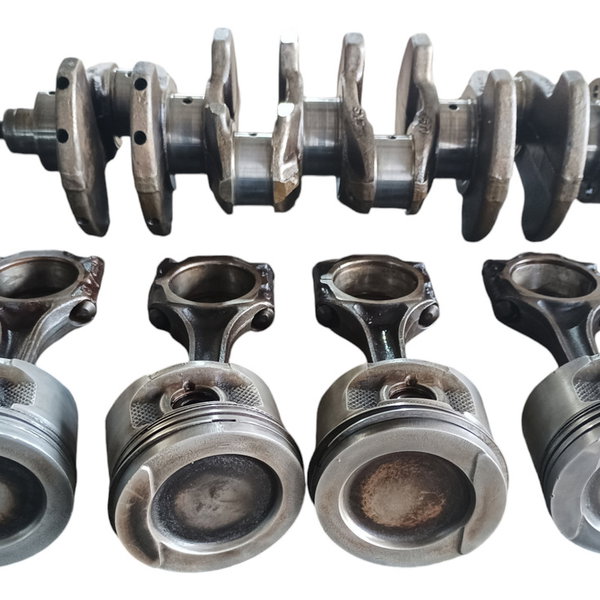 Virabrequim Pistões E Bielas Vw Gol Ap 1.8 8v 0.50