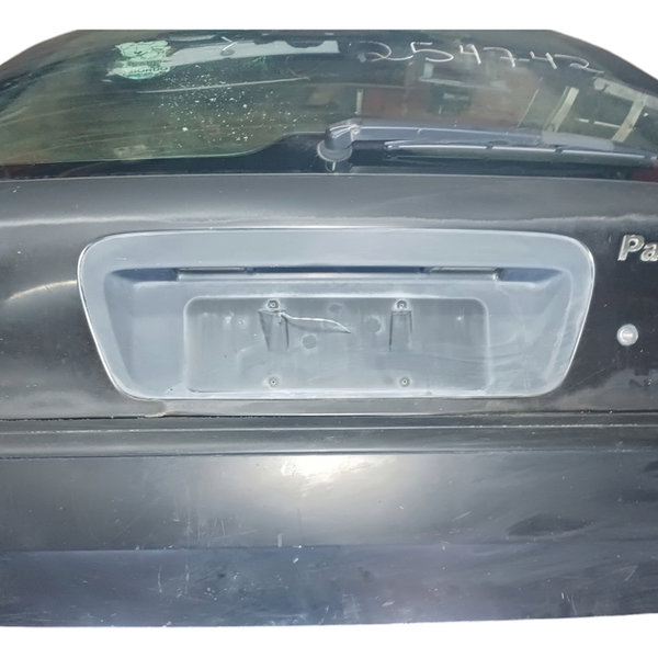 Tampa Traseira Fiat Palio Weekend 2002 Usado Preto