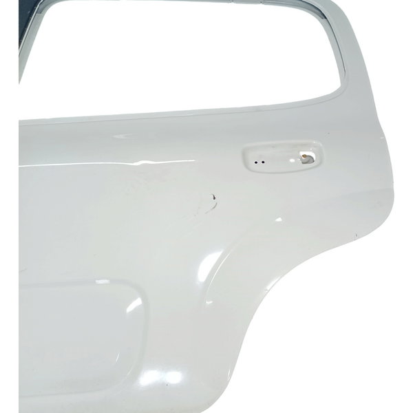 Porta Traseira Fiat Uno Vivace Esquerda 2013 4p Usado Traseira Esquerdo Branco